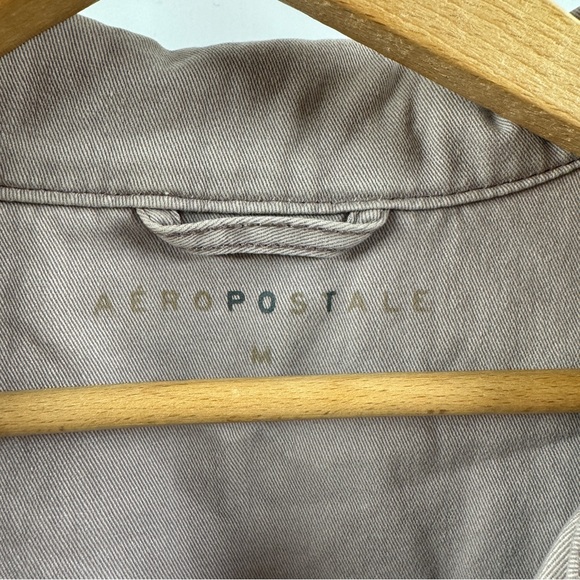 Aeropostale Mauve Utility Jacket Size Medium - Picture 6 of 7